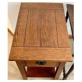 Wood Accent Tables - Set of 3