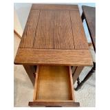 Wood Accent Tables - Set of 3