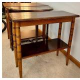 Wood Accent Tables - Set of 3