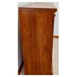 Wood Bookcase Cabinet