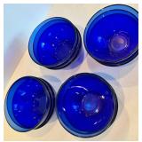 Cobalt Blue Glass Bowls (Lot of 12)