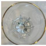 Lenox Encore Crystal Wine Glasses (Lot of 7)