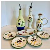 Royal Worcester Evesham Fruit Pattern Serving Pieces Mixed Lot