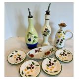Royal Worcester Evesham Fruit Pattern Serving Pieces Mixed Lot