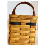 Longaberger Basket Set With Plastic Insert (Lot of 2)