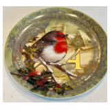 Pottery Barn 12 Days of Christmas Plate Set With Box (Lot of 12)