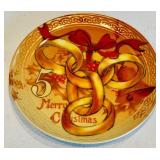 Pottery Barn 12 Days of Christmas Plate Set With Box (Lot of 12)