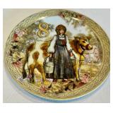 Pottery Barn 12 Days of Christmas Plate Set With Box (Lot of 12)