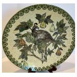 Pottery Barn Plate & Figural Bird Mixed Lot