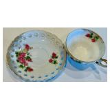 Mixed Lot of 8 China Cup & Saucer Pairs