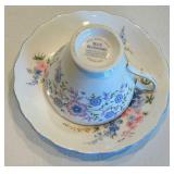 Mixed Lot of 8 China Cup & Saucer Pairs