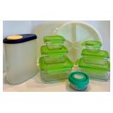 Sterilite Food Storage Container Set & Pitcher Mixed Lot