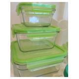 Sterilite Food Storage Container Set & Pitcher Mixed Lot