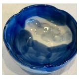 Blue & White Japanese Porcelain Dish Set (Lot of 9)