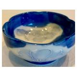 Blue & White Japanese Porcelain Dish Set (Lot of 9)
