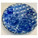 Blue & White Japanese Porcelain Dish Set (Lot of 9)