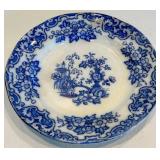 Blue & White Japanese Porcelain Dish Set (Lot of 9)