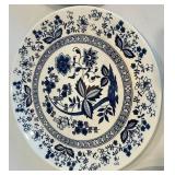 Blue & White Japanese Porcelain Dish Set (Lot of 9)