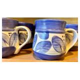 Pfaltzgraff Leaf Pattern Mugs (Lot of 12)