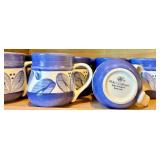 Pfaltzgraff Leaf Pattern Mugs (Lot of 12)