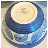 Pfaltzgraff Blue Leaf Stoneware Dinnerware Set (Lot of 14)