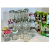 Ball & Kerr Mason Jars With Lids (Lot of 22)