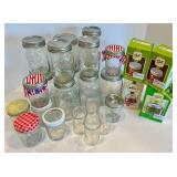 Ball & Kerr Mason Jars With Lids (Lot of 22)
