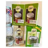 Ball & Kerr Mason Jars With Lids (Lot of 22)
