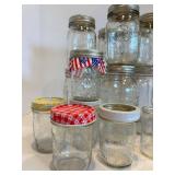 Ball & Kerr Mason Jars With Lids (Lot of 22)