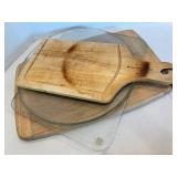Painted Cutting Boards & Rolling Pin Mixed Lot
