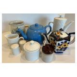 Japanese Ceramic Teapots, Canisters & Shakers Mixed Lot