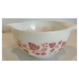 Vintage Pyrex Pink Gooseberry Cinderella Nesting Bowl