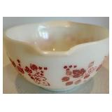 Vintage Pyrex Pink Gooseberry Cinderella Nesting Bowl