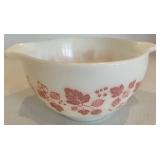 Vintage Pyrex Pink Gooseberry Cinderella Nesting Bowl