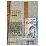 Omnigrid Quilting Rulers, Easy Angle & Task Light Mixed Lot