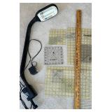 Omnigrid Quilting Rulers, Easy Angle & Task Light Mixed Lot