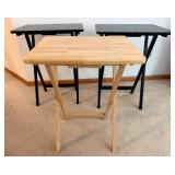 Folding Table Set (Lot of 3)