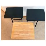 Folding Table Set (Lot of 3)