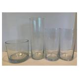 Clear Glass Assortment (Lot of 11)