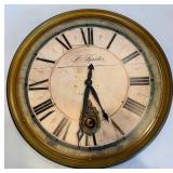 Timeworks by Uttermost Wall Clock, Irish Coffee Glasses, Candles, Napkins & Tray