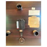 Timeworks by Uttermost Wall Clock, Irish Coffee Glasses, Candles, Napkins & Tray