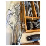 Kitchen Utensil Assortment With Granite Roaster