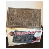 Black+Decker Coffee Maker, Norpro Bacon Press & Rival Electric Griddle Mixed Lot