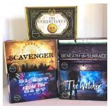 The Deadbolt Mystery Society Game Set & Ransom Notes House Party Edition Mixed Lot