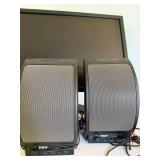 Dell Monitor, Harman Kardon & RCA Speakers, RadioShack Weather Radio Mixed Lot