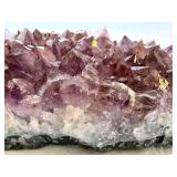 Amethyst Crystal Cluster Pair