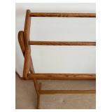 Wooden Quilt Rack 39 X 14 X 36 in
