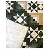 Handmade Patchwork Star Quilt