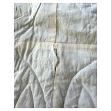 Handmade Patchwork Quilt - Blue and Wine