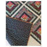 Handmade Patchwork Quilt - Multi Colored